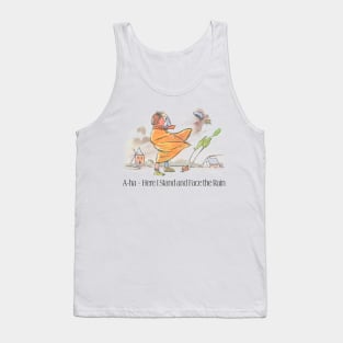 Here I Stand & Face The Rain Tank Top